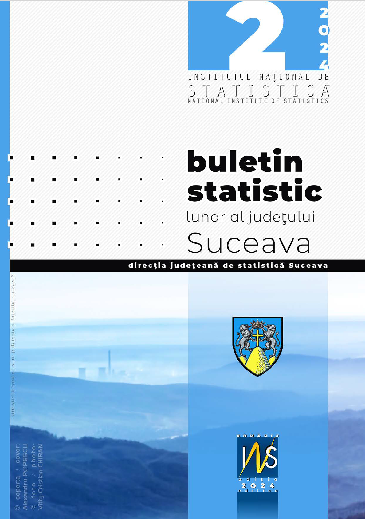 A aparut buletinul statistic lunar februarie 2024