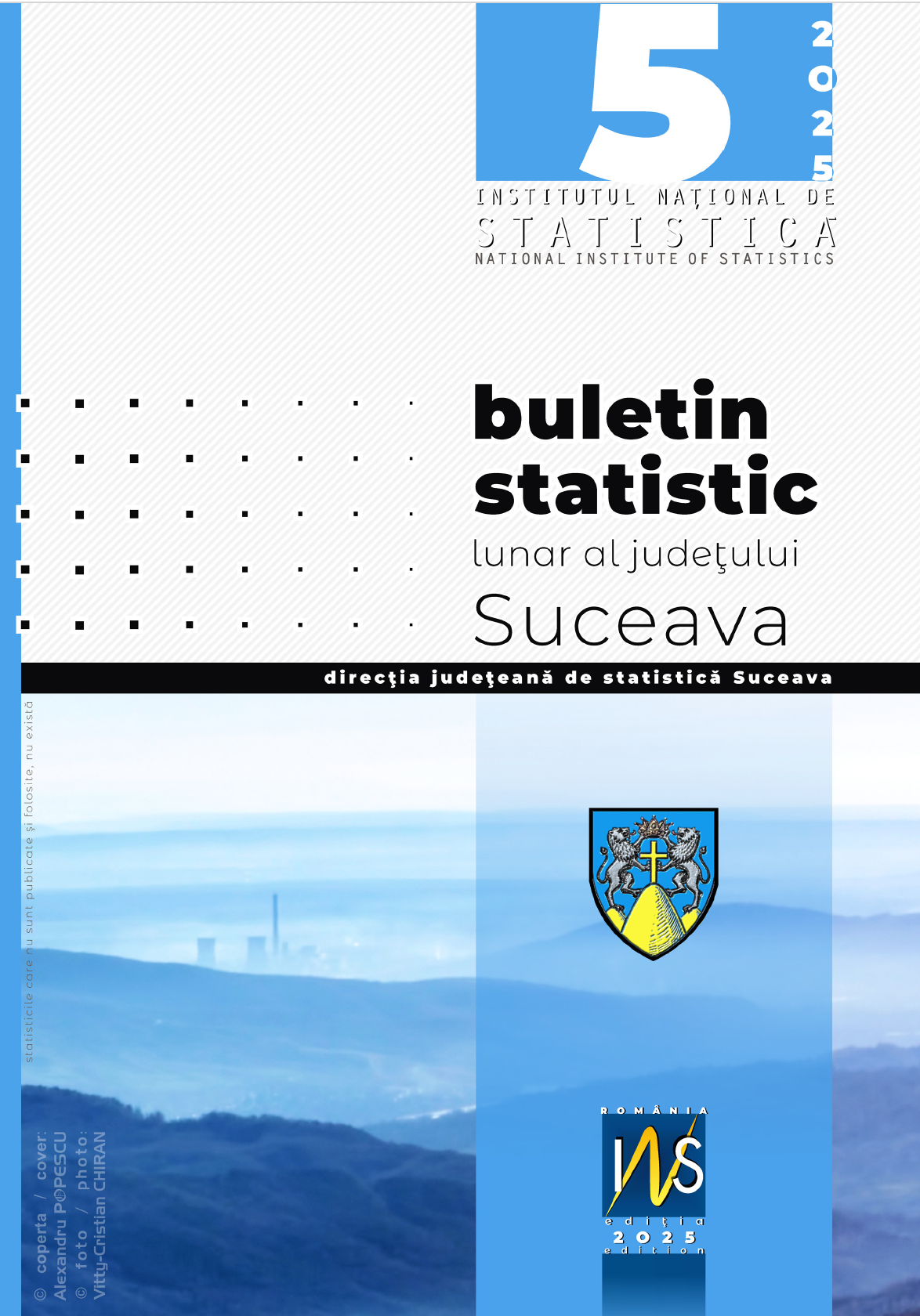 A aparut buletinul statistic lunar mai 2025